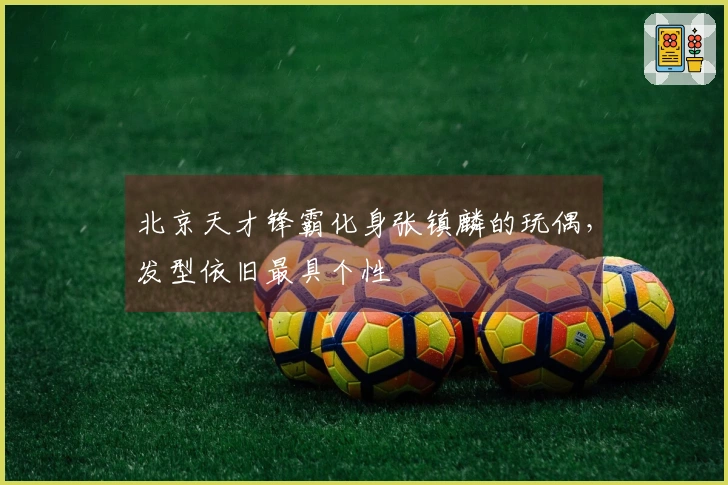 北京天才锋霸化身张镇麟的玩偶，发型依旧最具个性